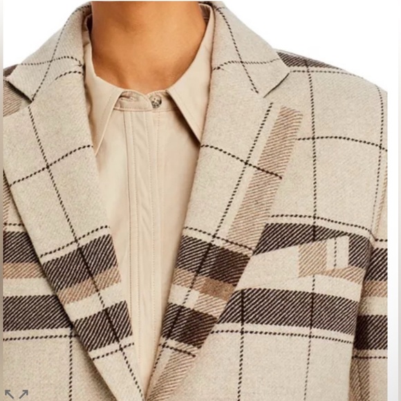 ANINE Bing Quinn Plaid Blazer sz XS - Picture 2 of 6